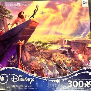 Disney Lion King - Thomas Kinkade 300 piece puzzle in sealed box